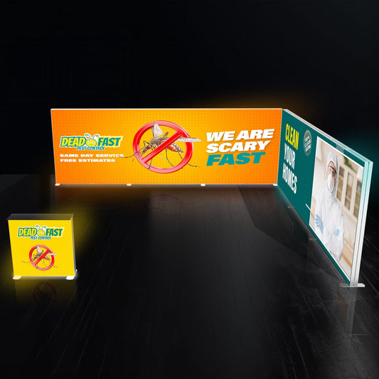 Backlit Trade Show Booth SEG Corner