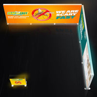 Backlit Trade Show Booth SEG Corner