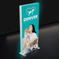 SEG Backlit Banner Stand Display