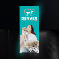 SEG Backlit Banner Stand Display