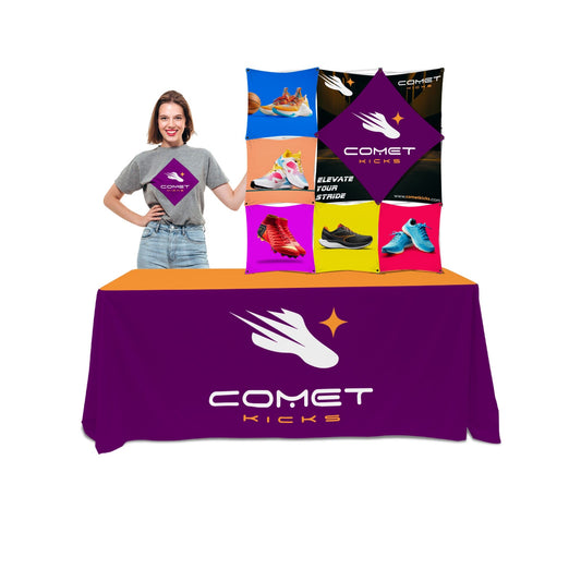 Complete Set w/ Hardware / 6ft Table Throw