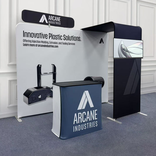 Trade Show Display with Archway