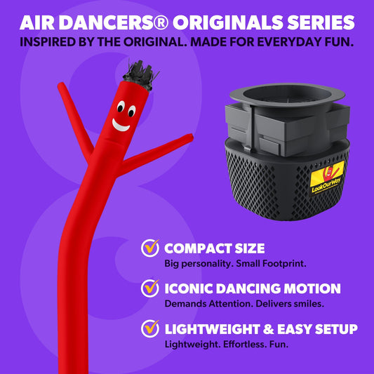 Air Dancers® Originals Inflatable Tube Man Red