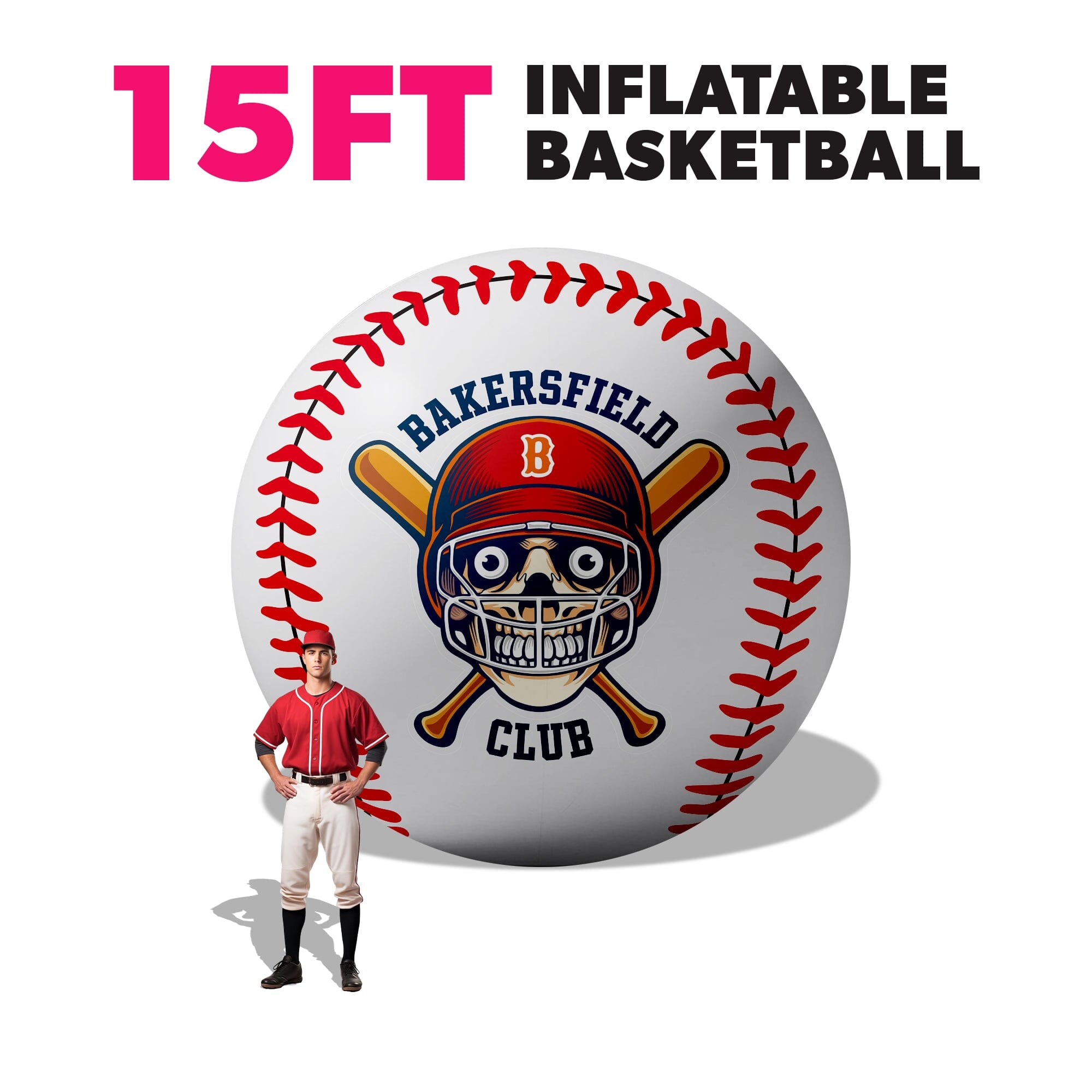 Custom Giant Inflatable Baseball