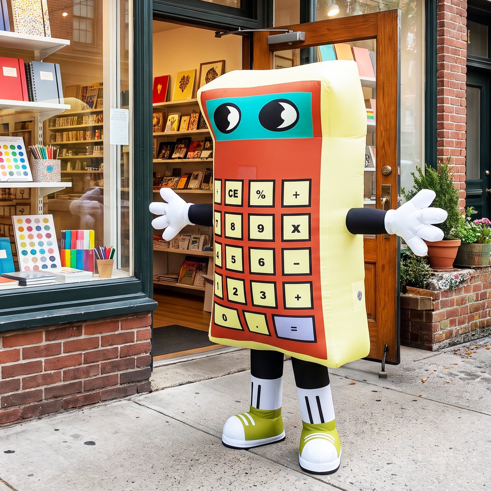 Inflatable Mascot Costume