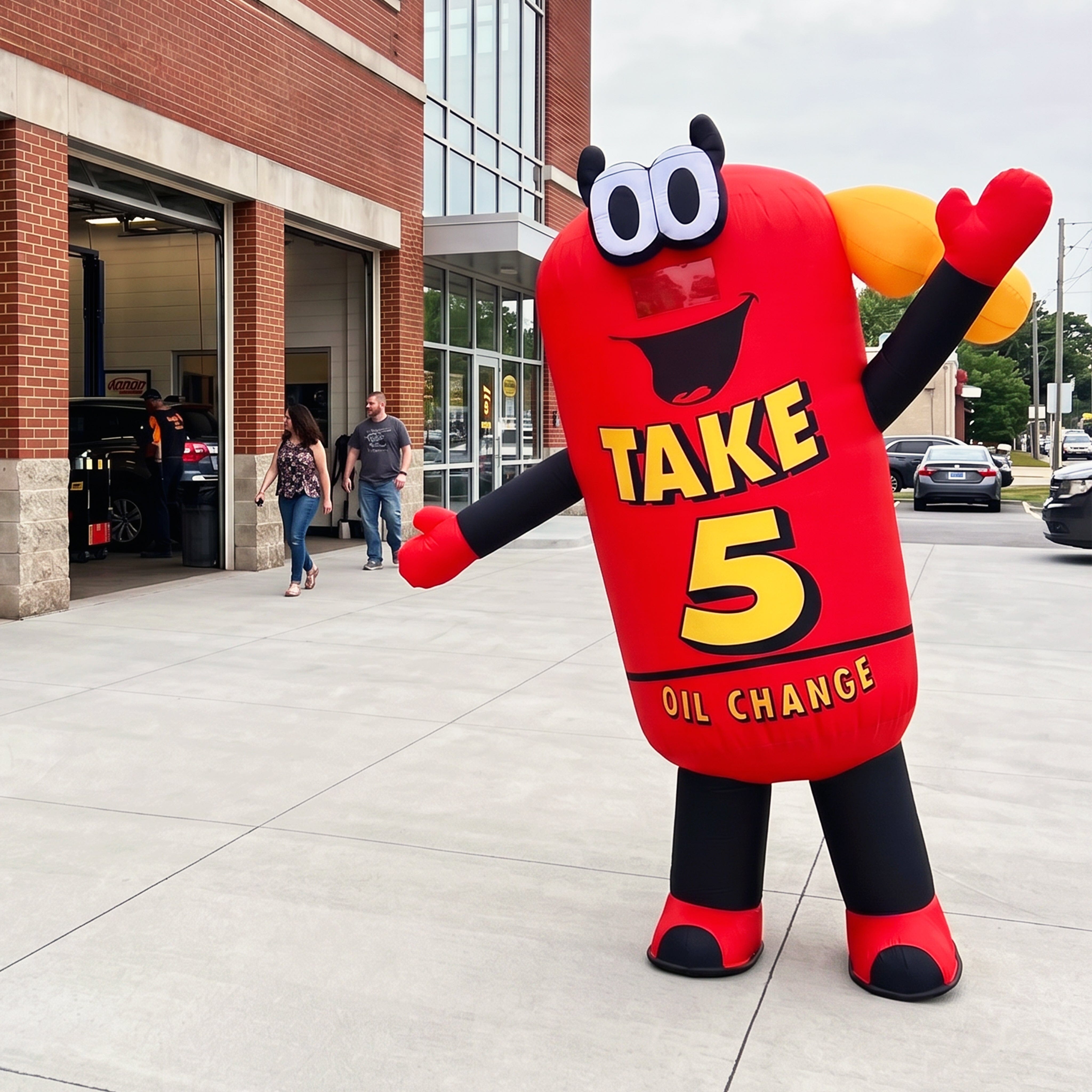Inflatable Mascot Costume