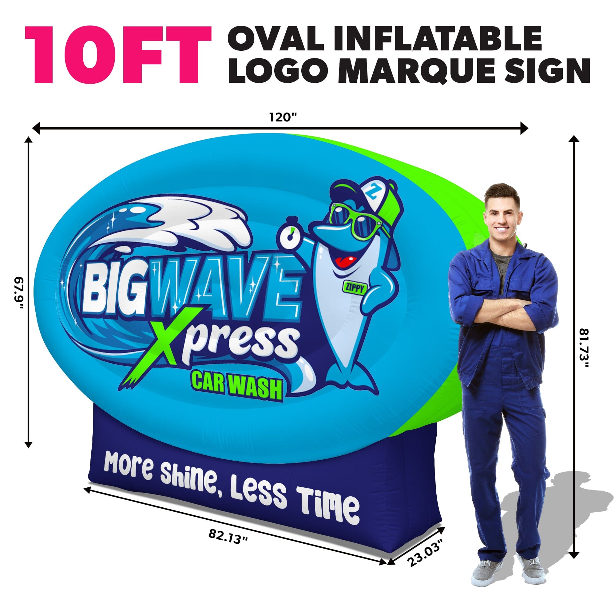 Oval / 10ft