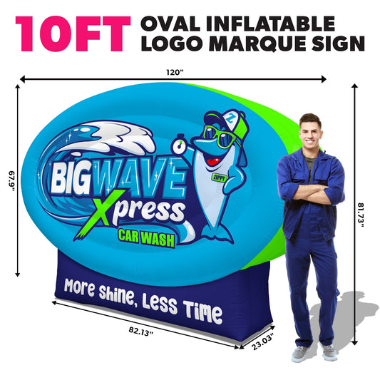 Oval / 10ft