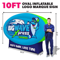 Oval / 10ft