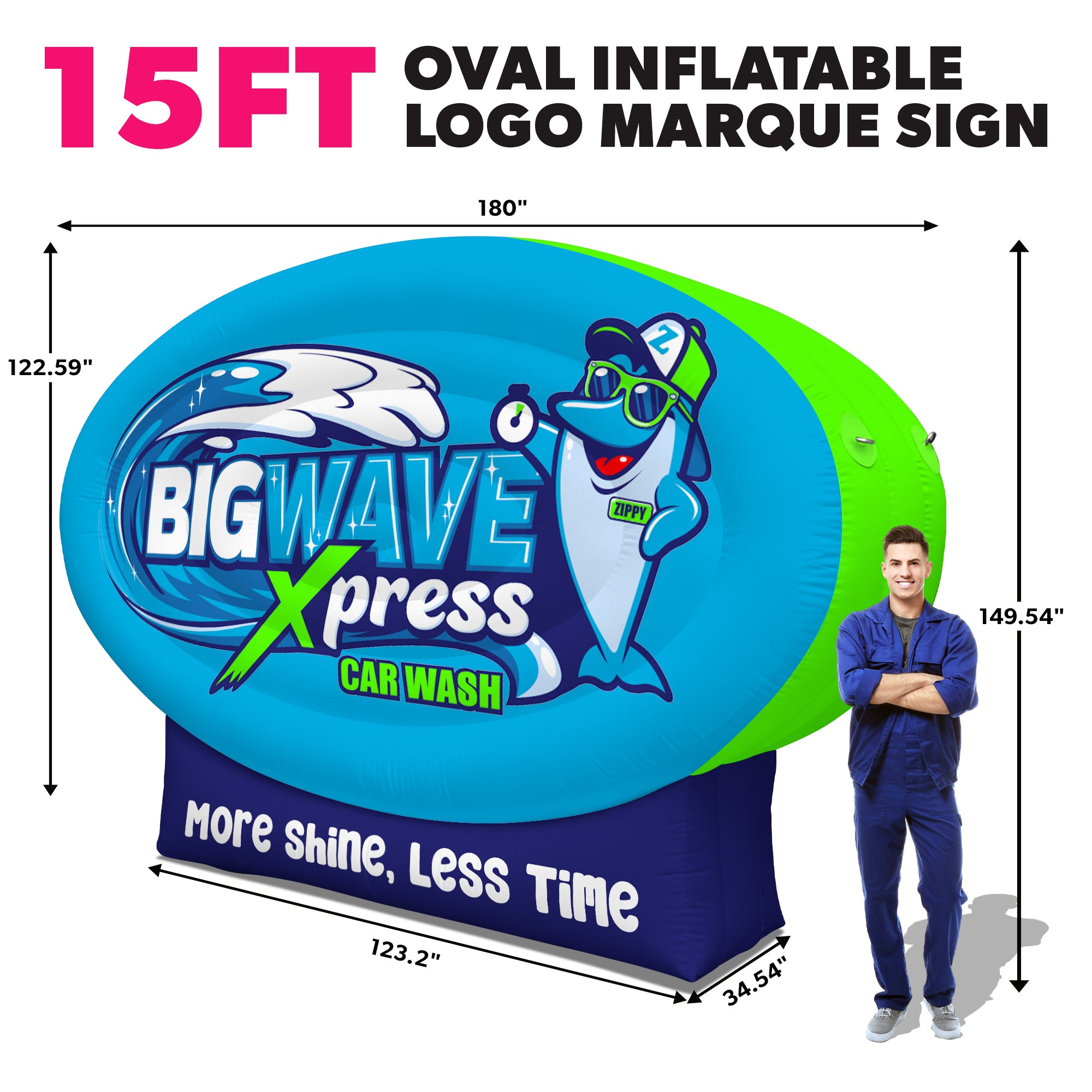 Oval / 15ft