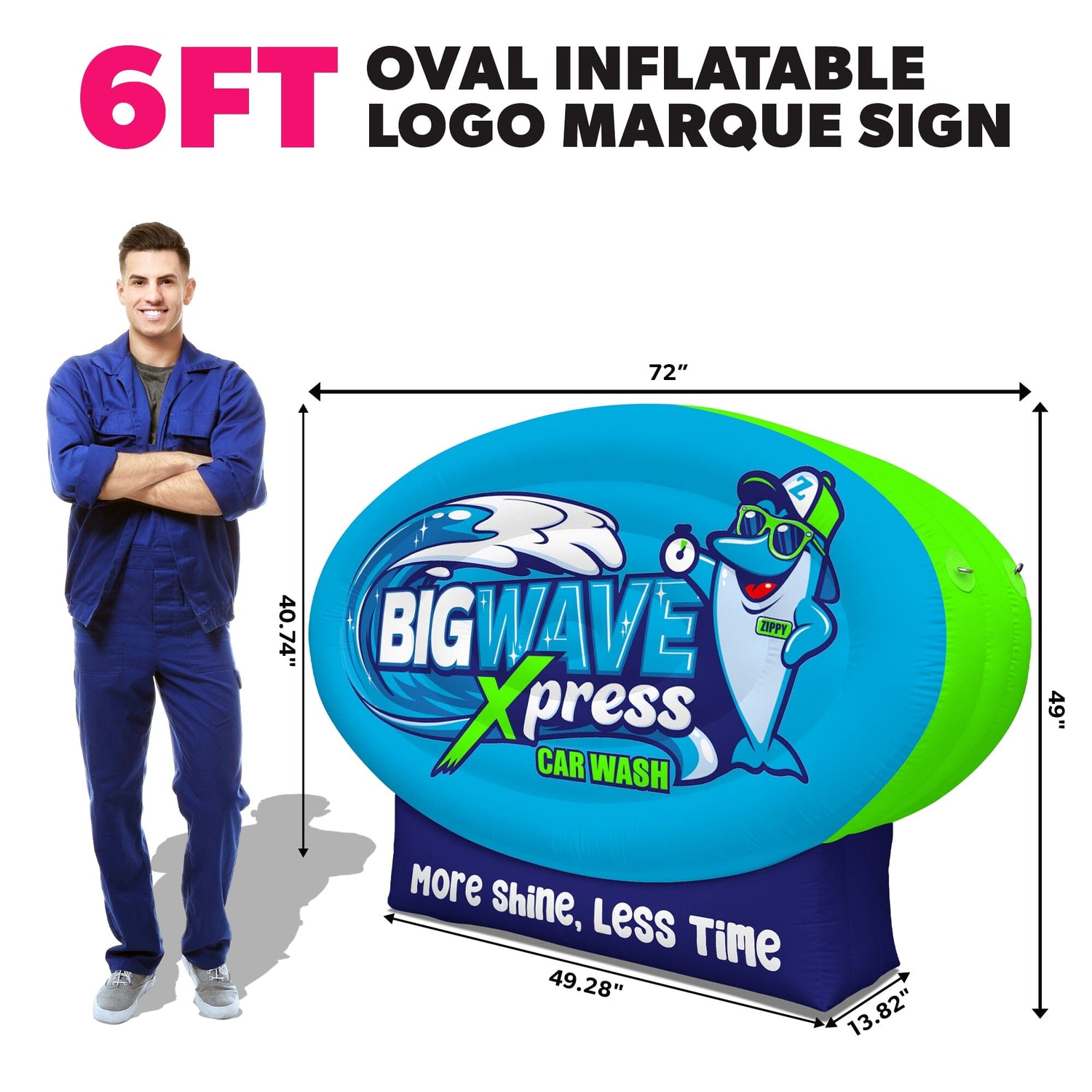 Oval / 6ft