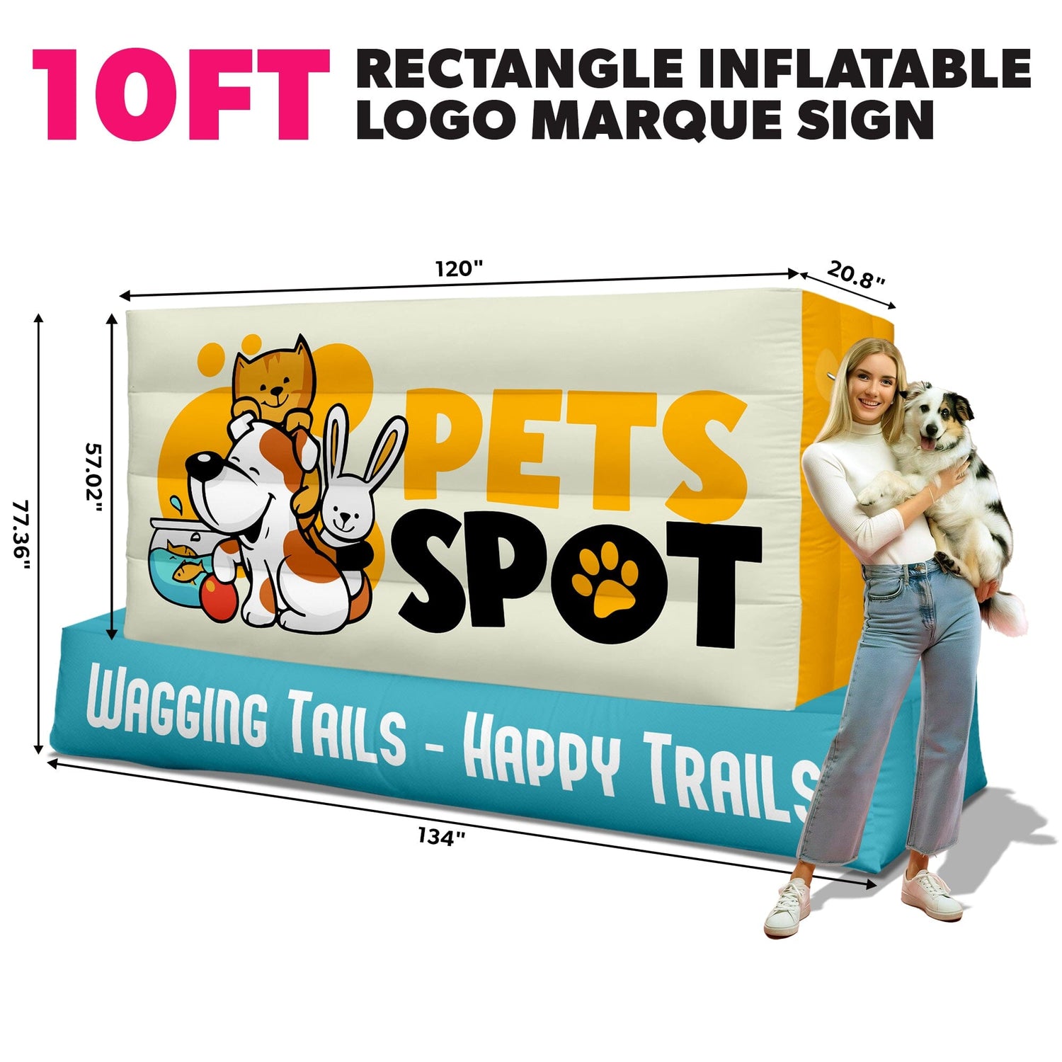 Rectangle / 10ft