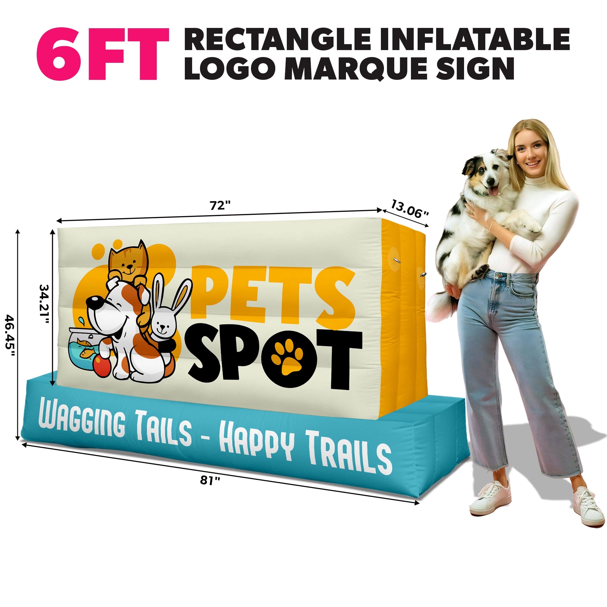 Rectangle / 6ft