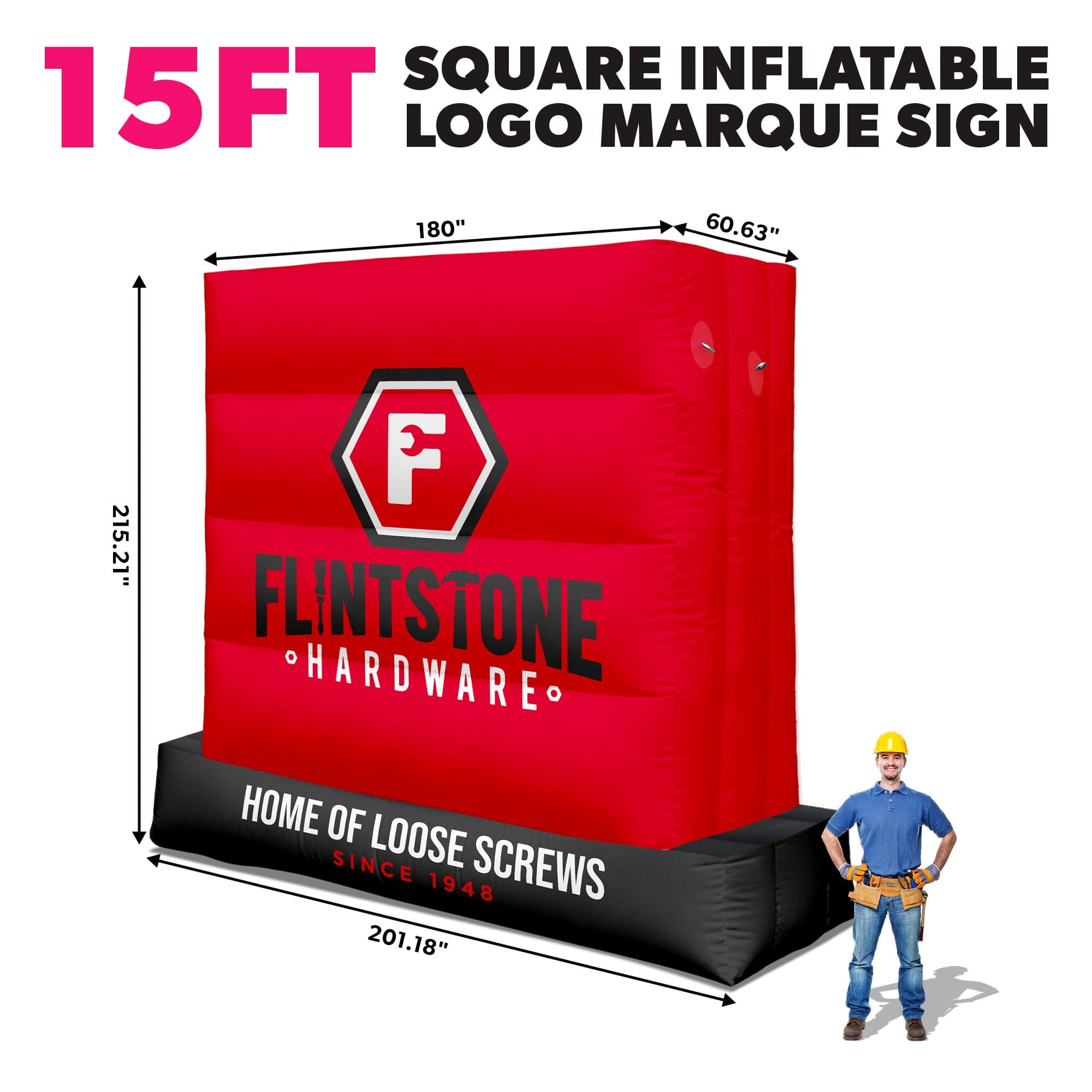 Square / 15ft