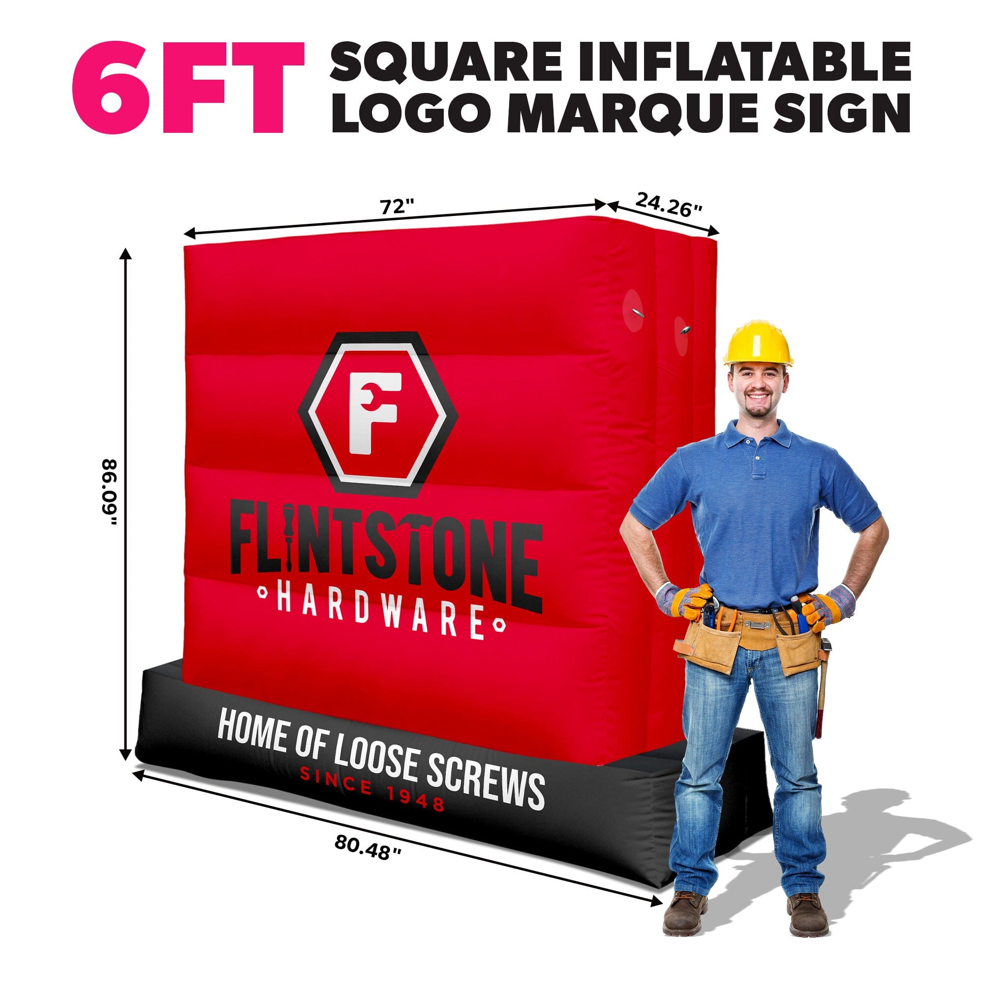 Square / 6ft