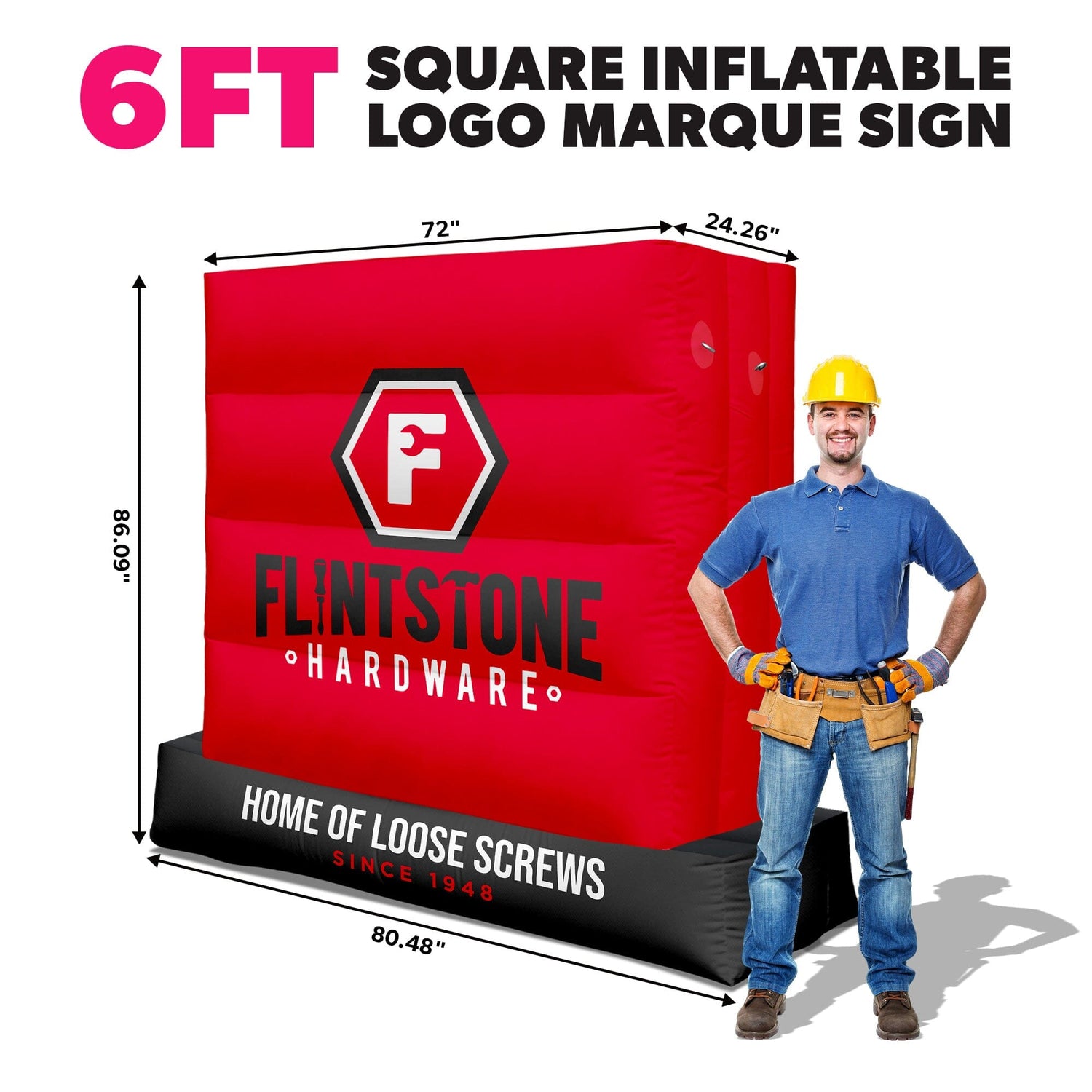 Square / 6ft