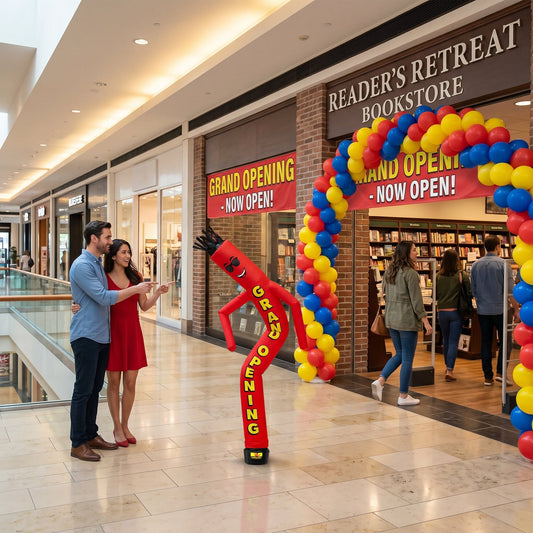 Air Dancers® Originals Inflatable Tube Man Grand Opening Red