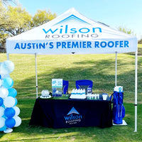 Custom Canopy Tent with Table Cover
