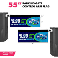 Custom Gate Arm Flags