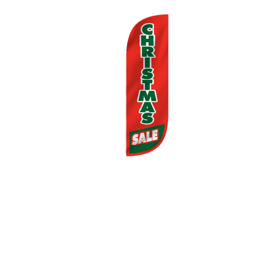 Christmas Sale Feather Flag 