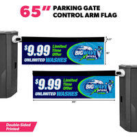 Custom Gate Arm Flags