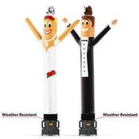 Bride & Groom Air Dancers® Inflatable Tube Man Character Sets