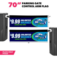 Custom Gate Arm Flags