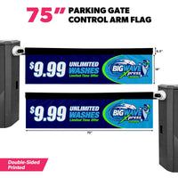 Custom Gate Arm Flags