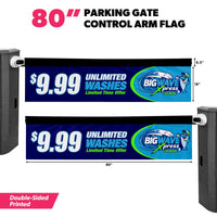 Custom Gate Arm Flags