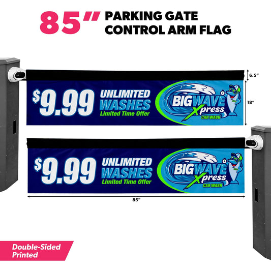 Custom Gate Arm Flags