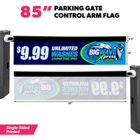 Custom Gate Arm Flags