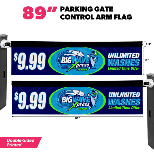 Custom Gate Arm Flags