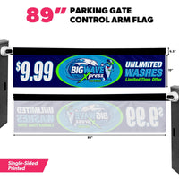 Custom Gate Arm Flags