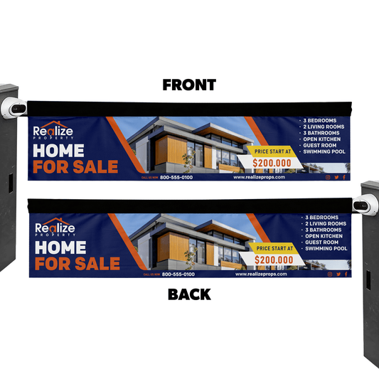 Custom Gate Arm Flags
