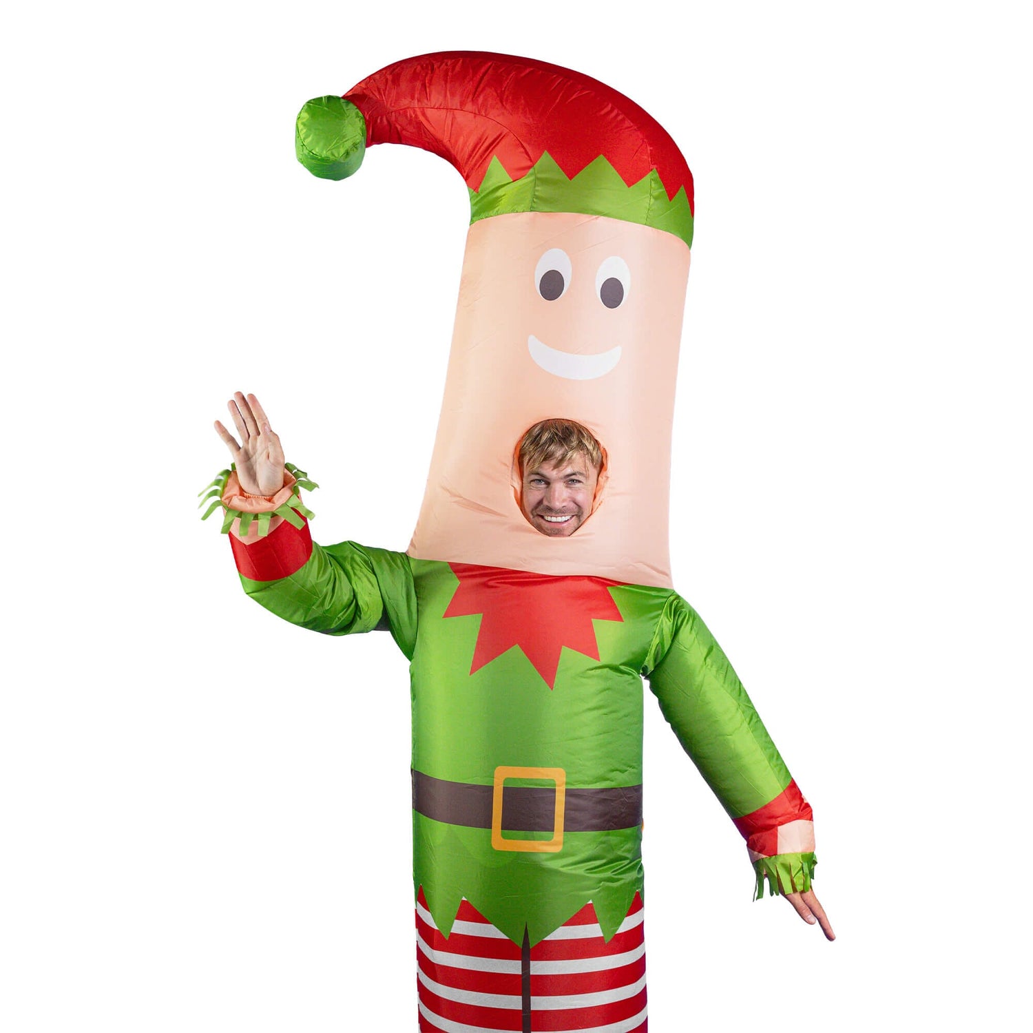 Air Dancers® Inflatable Tube Man "Elf" Costume 