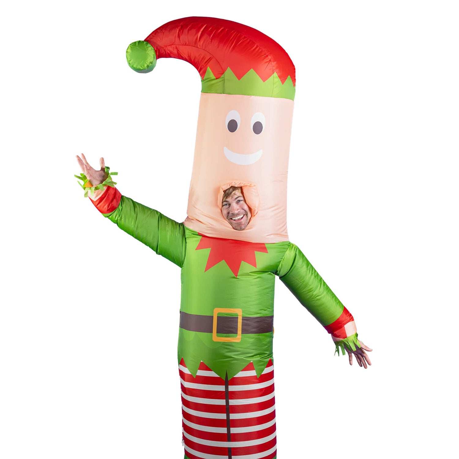 Air Dancers® Inflatable Tube Man "Elf" Costume 