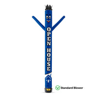 Air Dancers® Originals Inflatable Tube Man Open House Blue