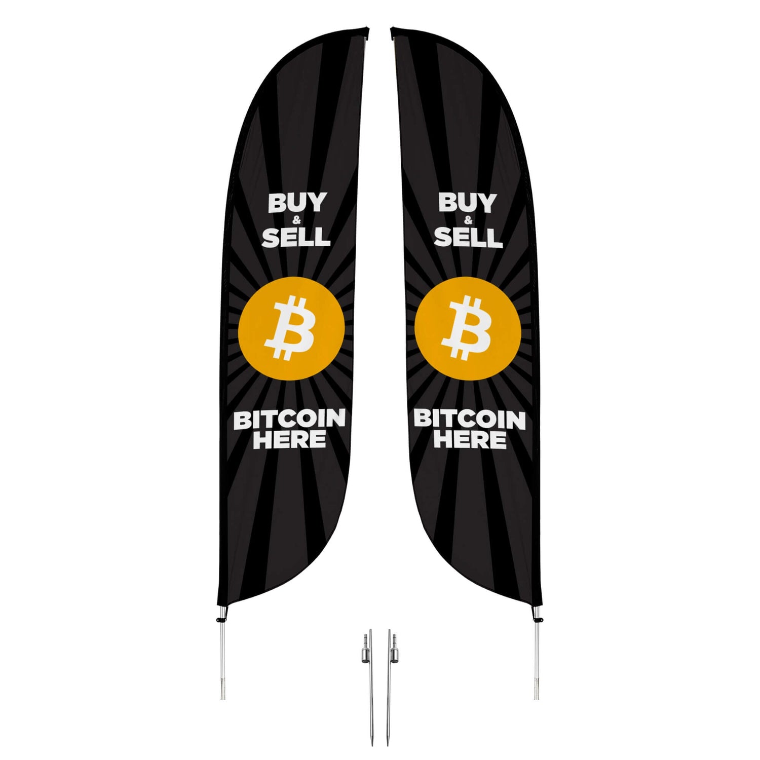 BTM Machine 11ft Feather Flag 10M1200572