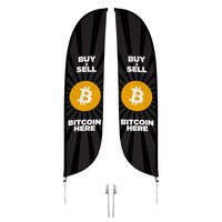 BTM Machine 11ft Feather Flag 10M1200572