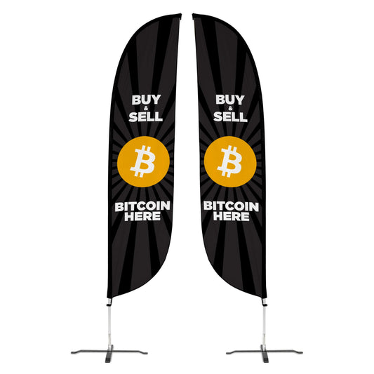 BTM Machine 11ft Feather Flag 10M1200574
