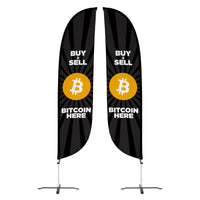 BTM Machine 11ft Feather Flag 10M1200574
