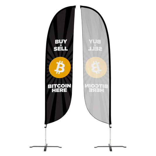 BTM Machine 11ft Feather Flag 10M1200573