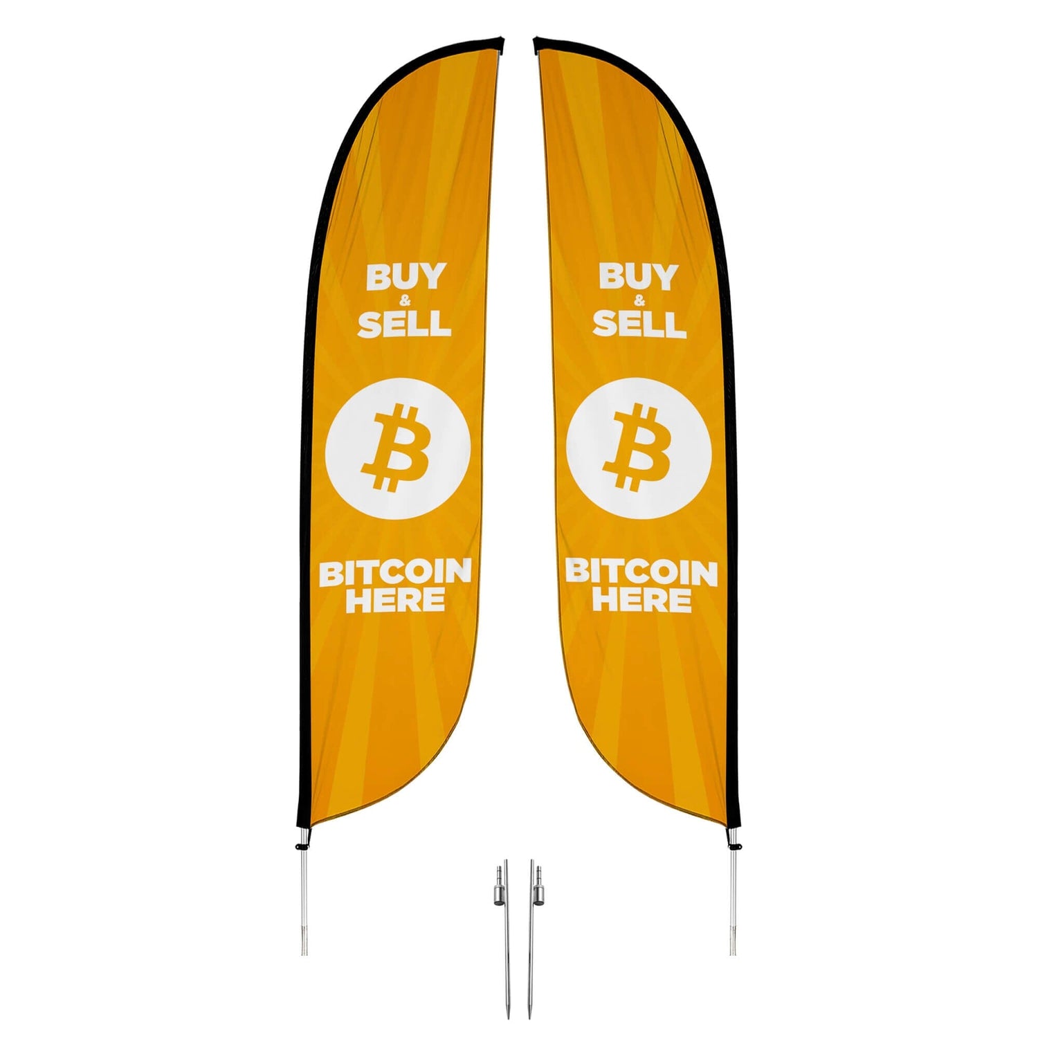 BTM Machine 11ft Feather Flag 10M1200546