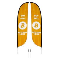 BTM Machine 11ft Feather Flag 10M1200546