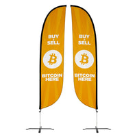 BTM Machine 11ft Feather Flag 10M1200548