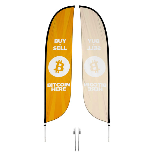 BTM Machine 11ft Feather Flag 10M1200545