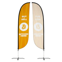 BTM Machine 11ft Feather Flag 10M1200547