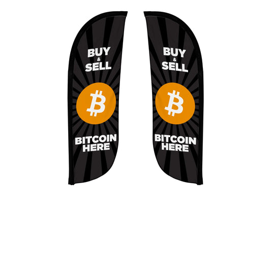 BTM Machine 5ft Feather Flag 10M1200565
