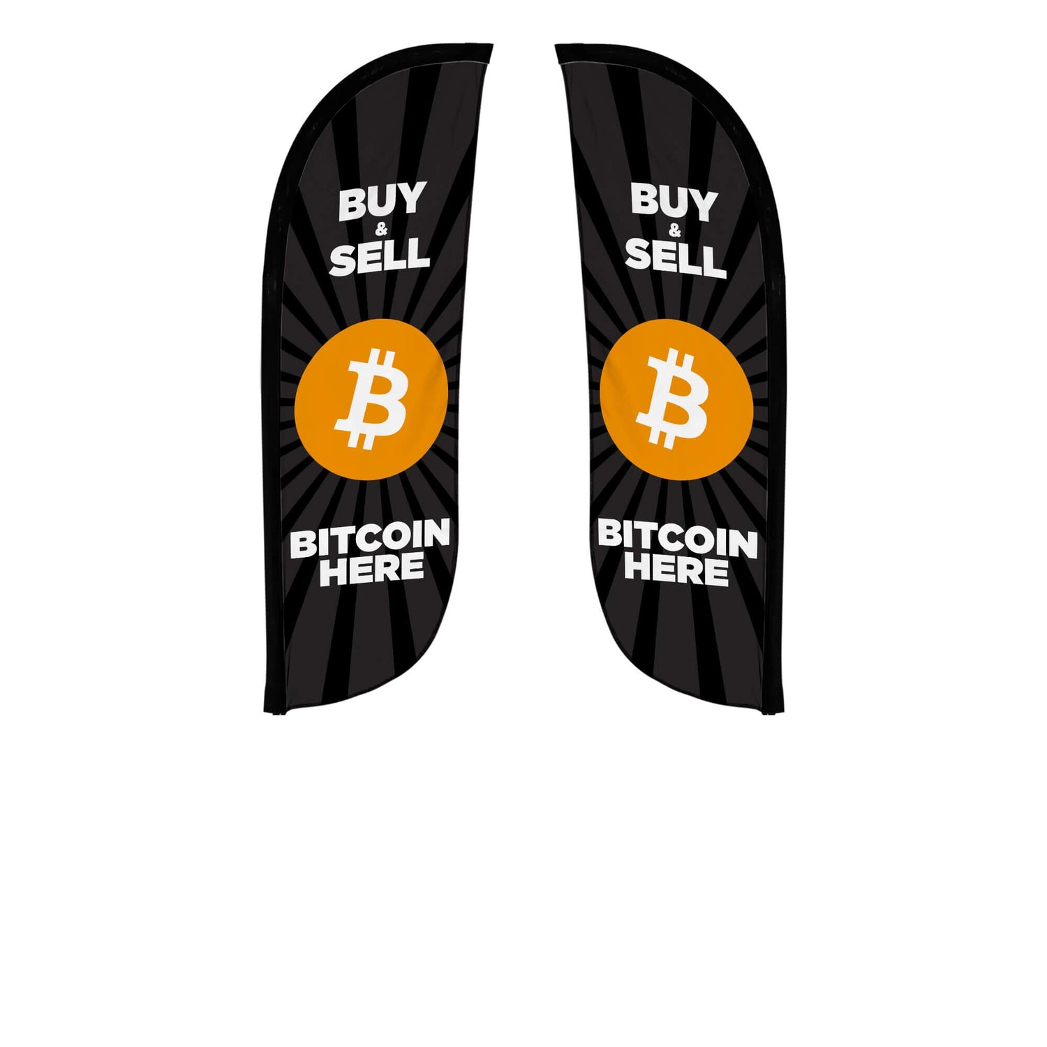 BTM Machine 5ft Feather Flag 10M1200565