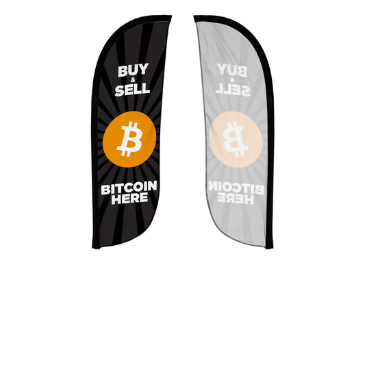 BTM Machine 5ft Feather Flag 10M1200564
